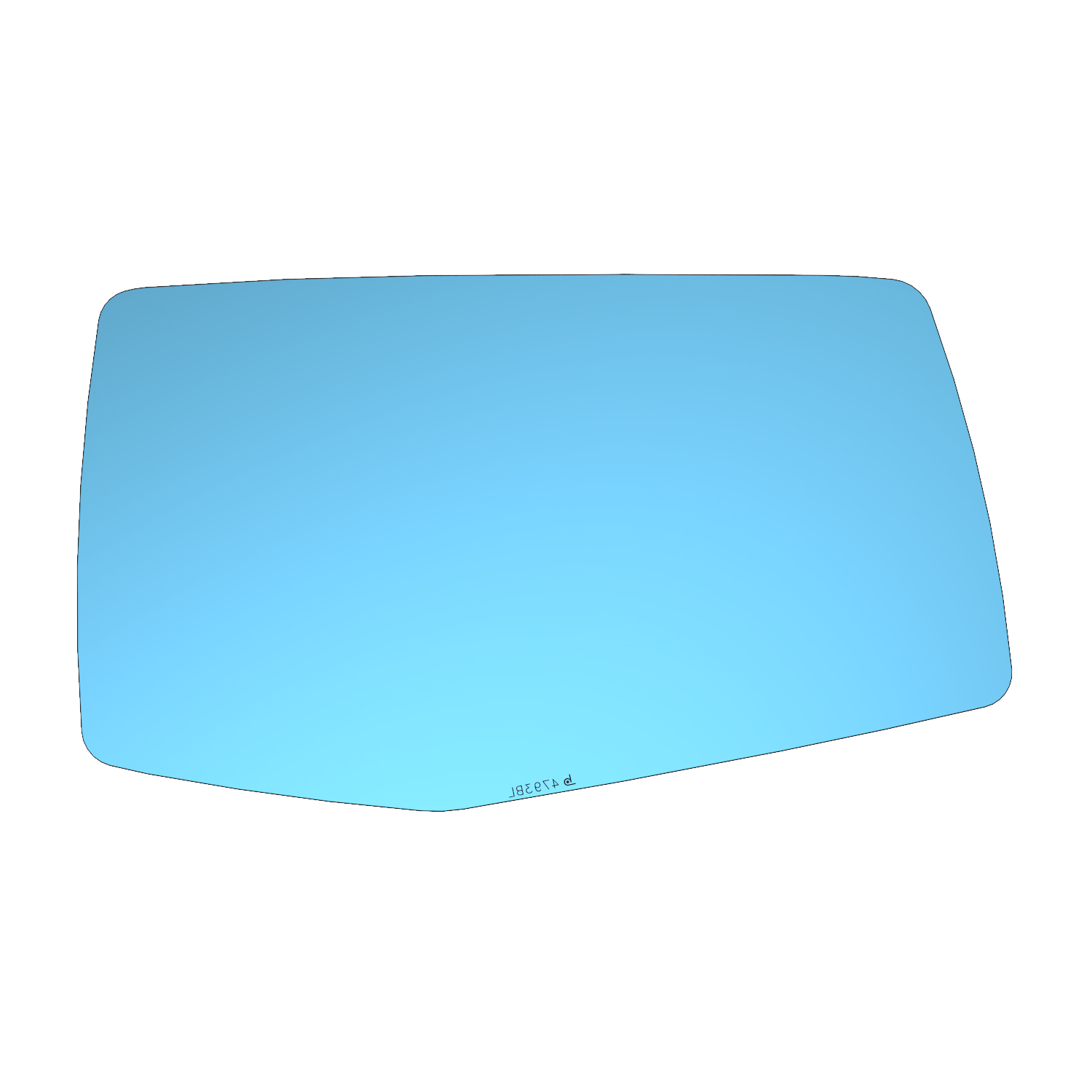 CLARI-BLU SIDE VIEW MIRROR